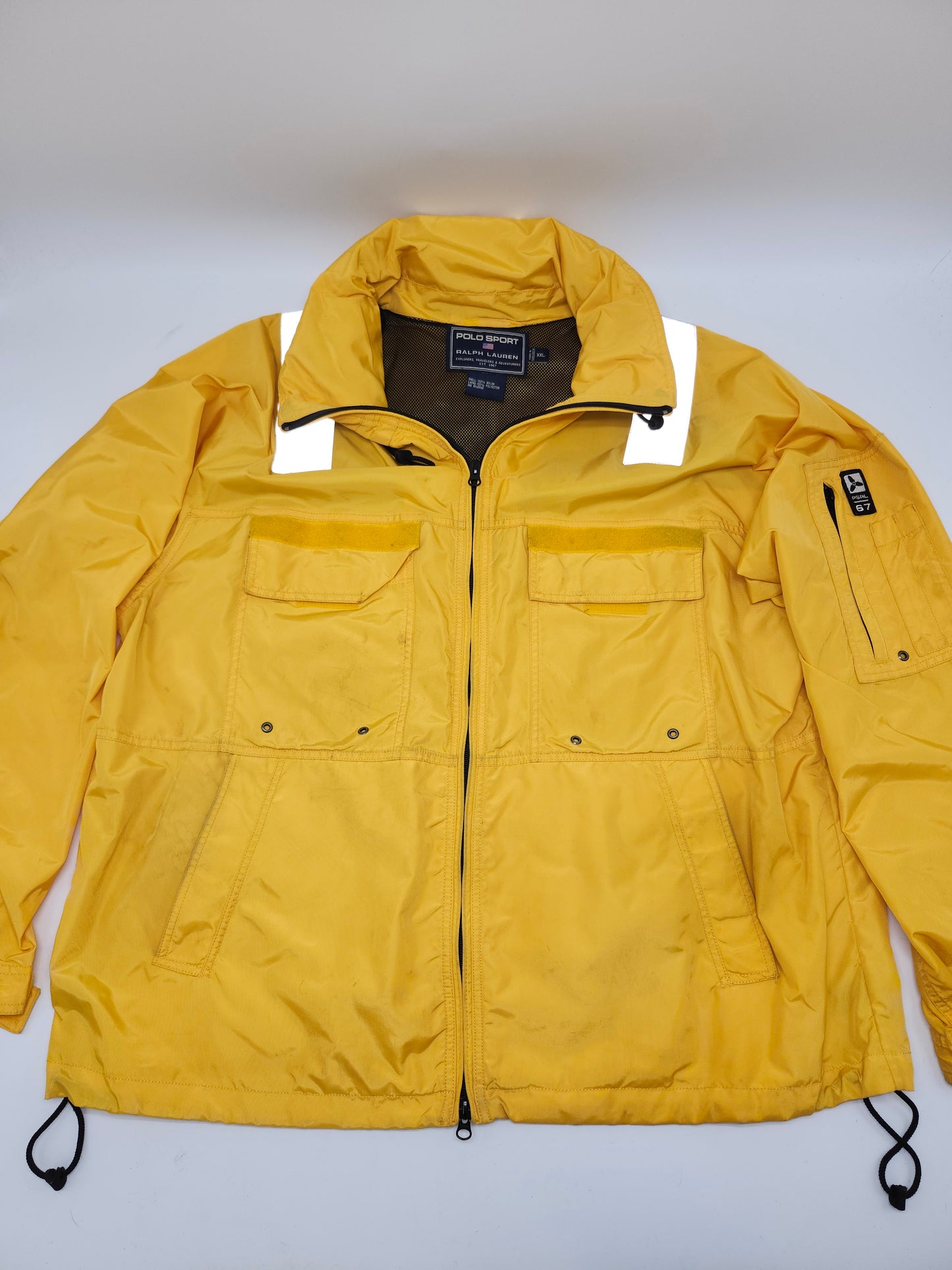 -Polo RL- Y2K Reflective Jacket RARE XXL
