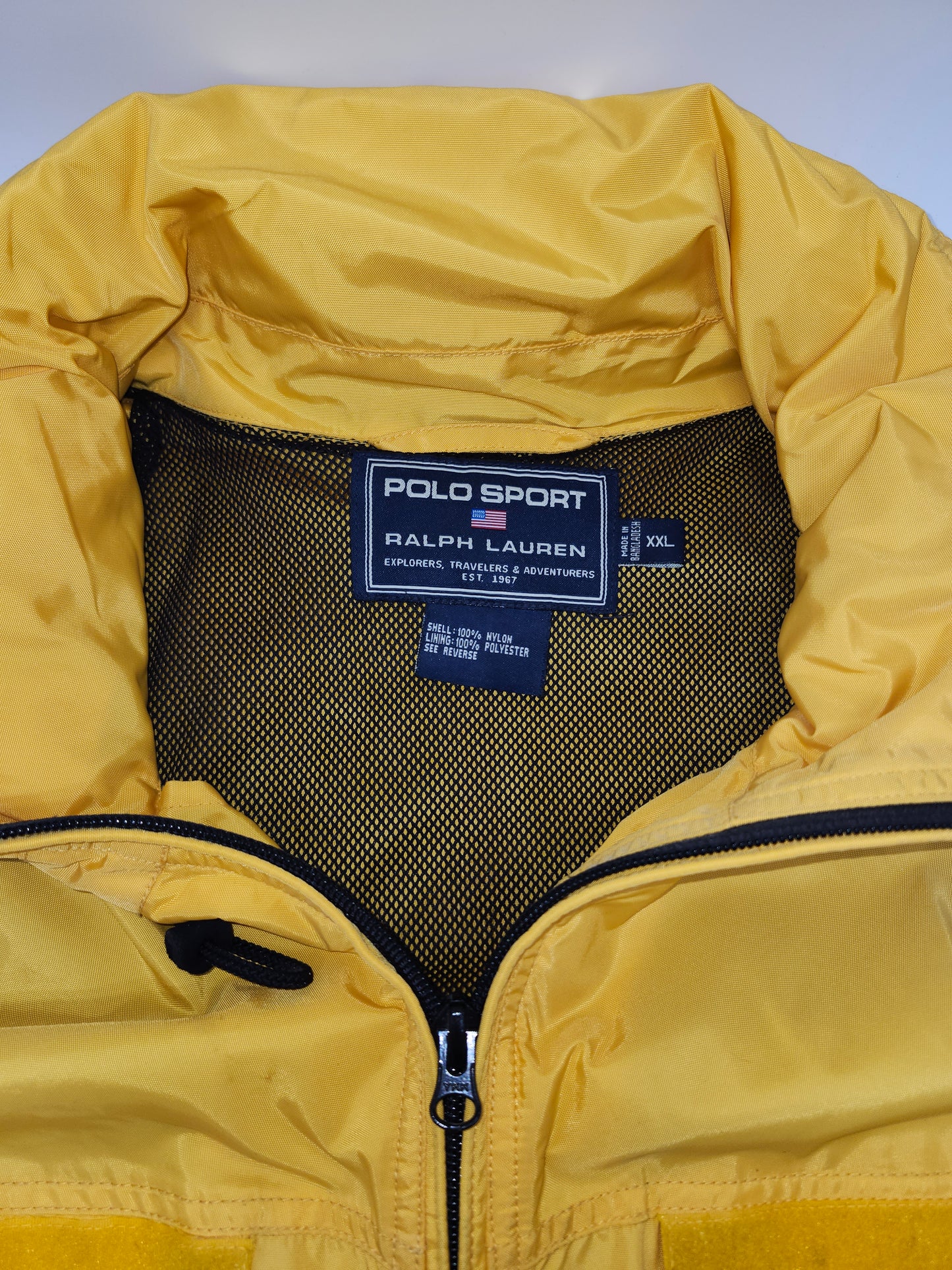 -Polo RL- Y2K Reflective Jacket RARE XXL