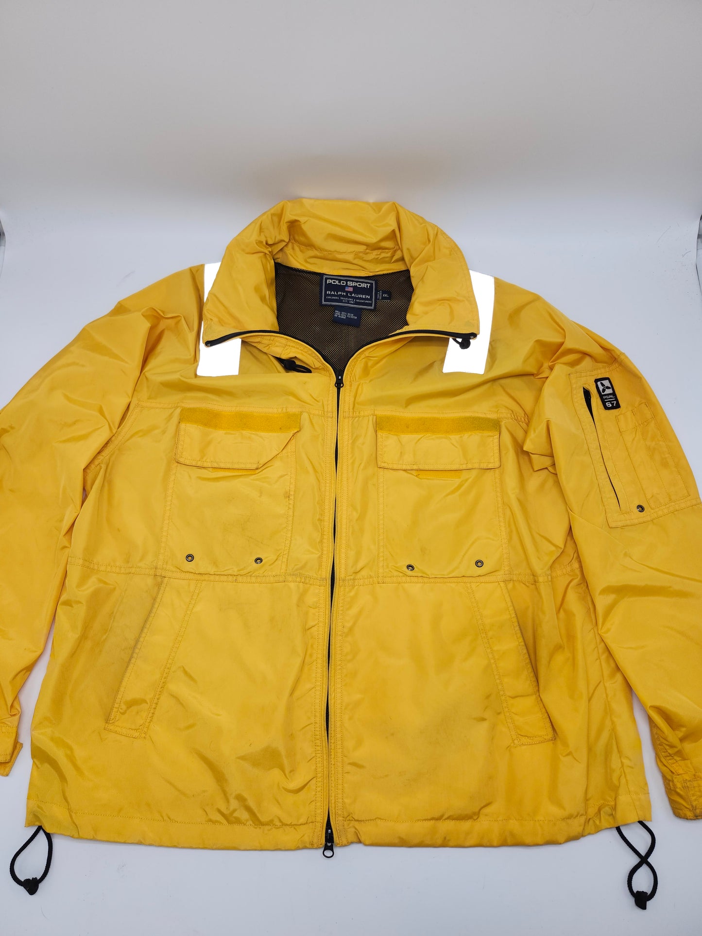 -Polo RL- Y2K Reflective Jacket RARE XXL