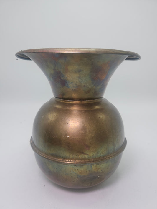 -Farberware- 1920s NY Brass Vessel – Early Art Deco Era