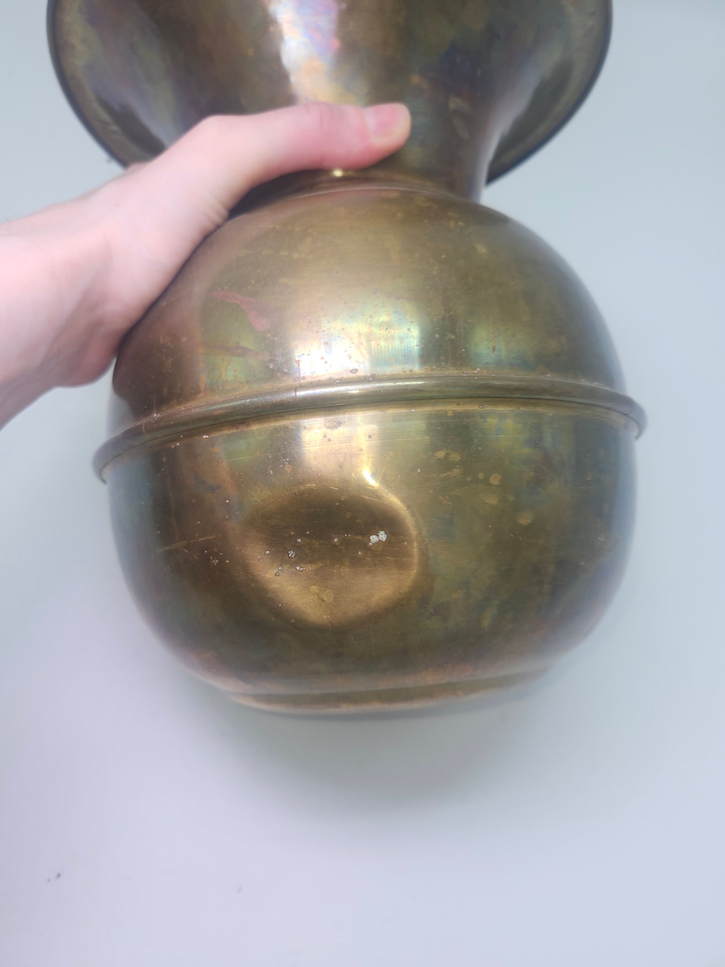 Farberware 1920s NY Brass Vessel – Early Art Deco Era