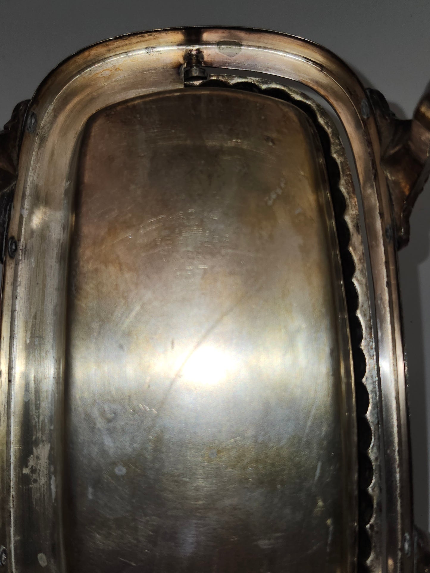 *Silverplated* Roll-Top Butter Dish