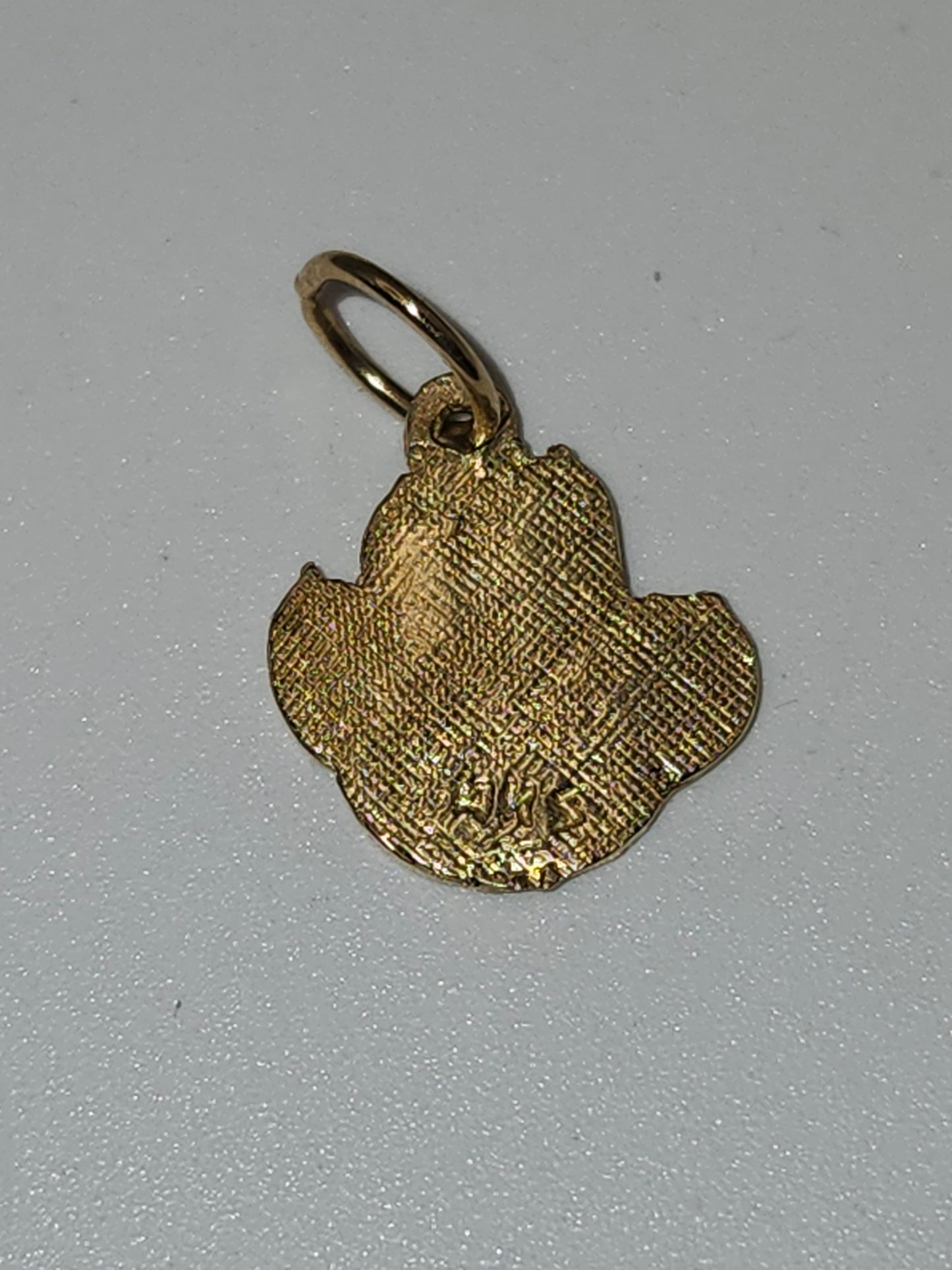 *14K Gold* Animal Paw Print Charm