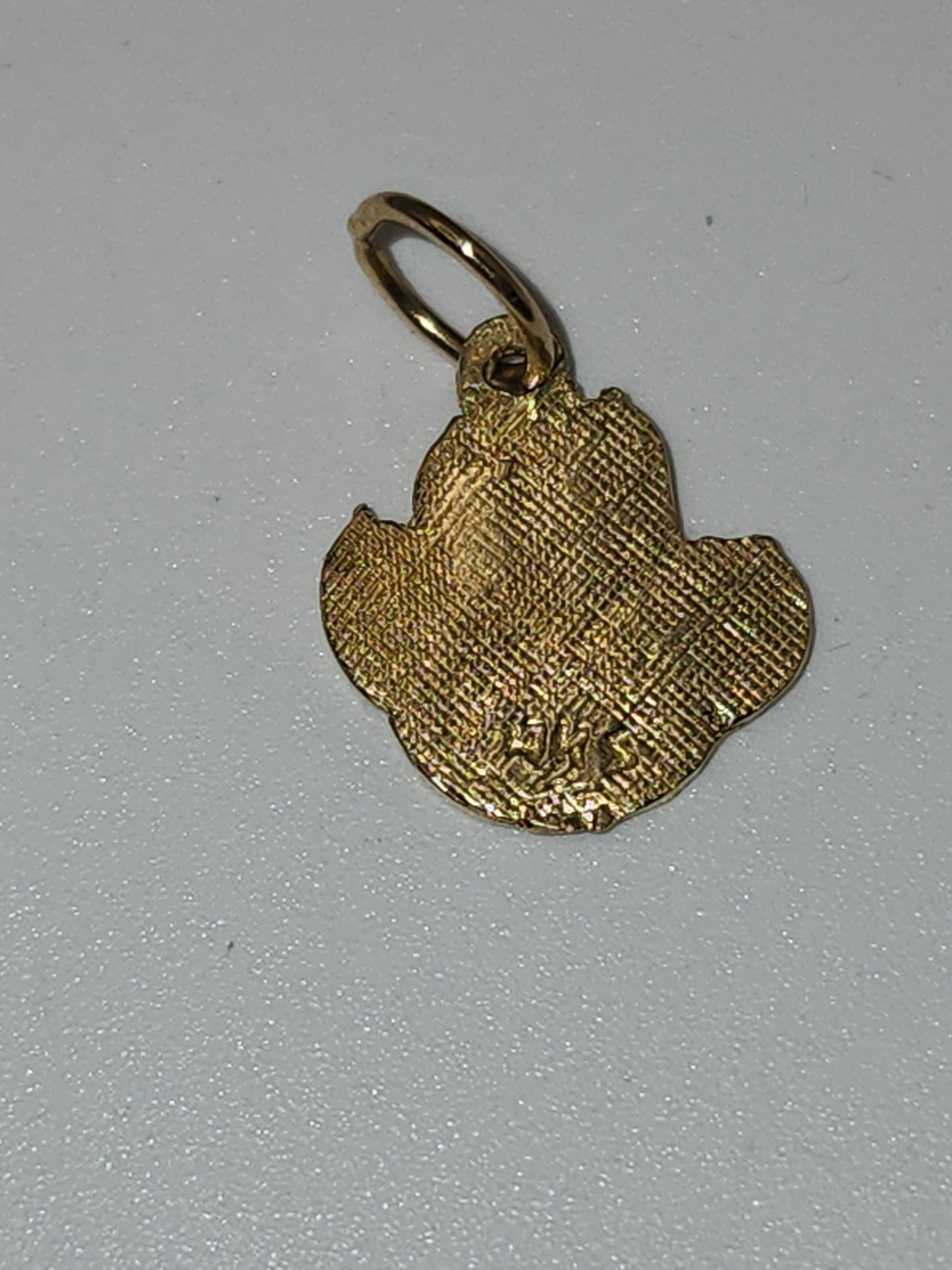 *14K Gold* Animal Paw Print Charm