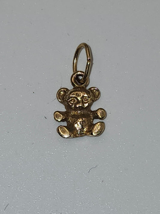 *14K Gold* Teddy Bear Charm