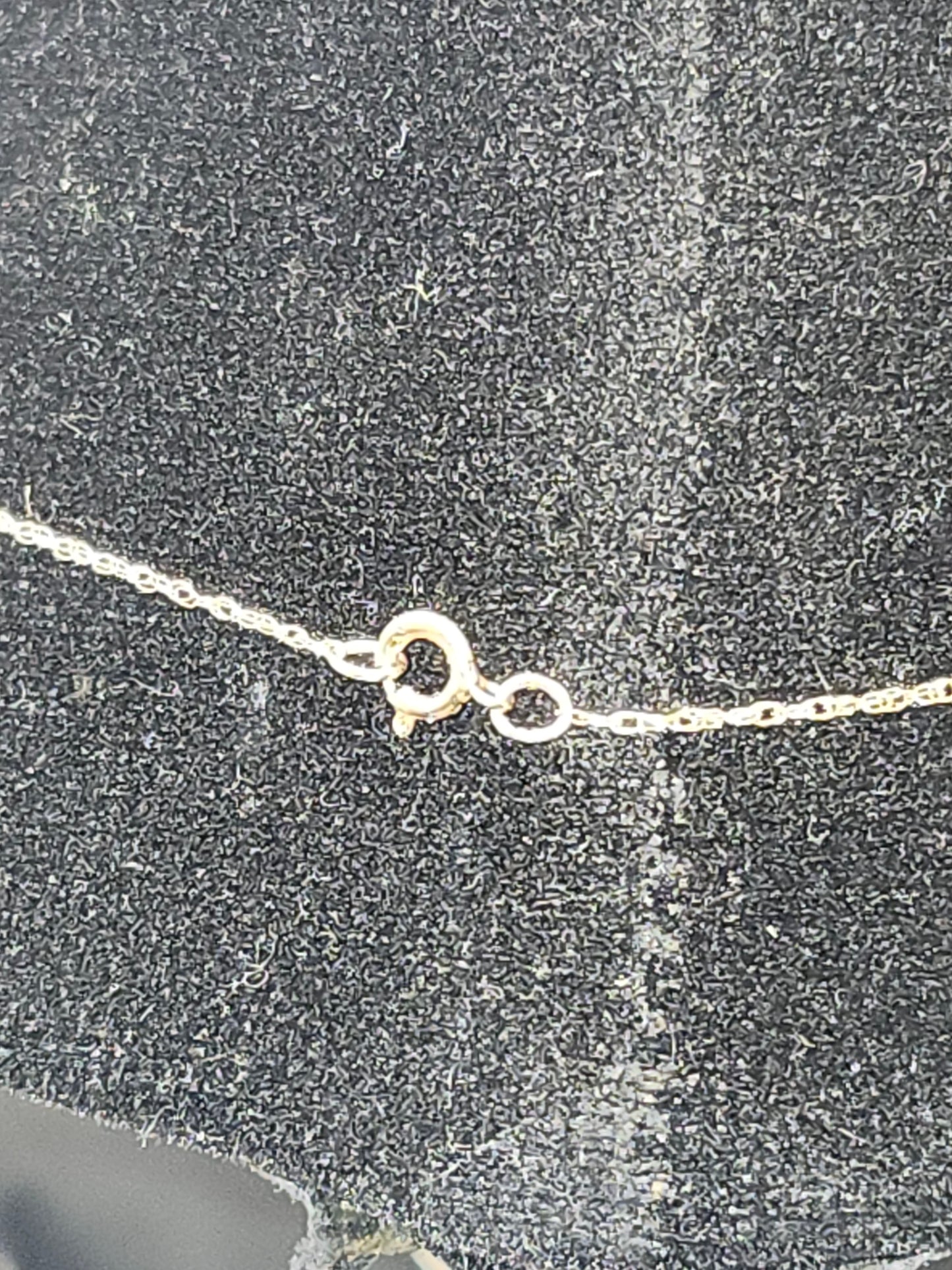 *14K Gold* Chain Necklace & 14K Gold & Pearl Heart Pendant