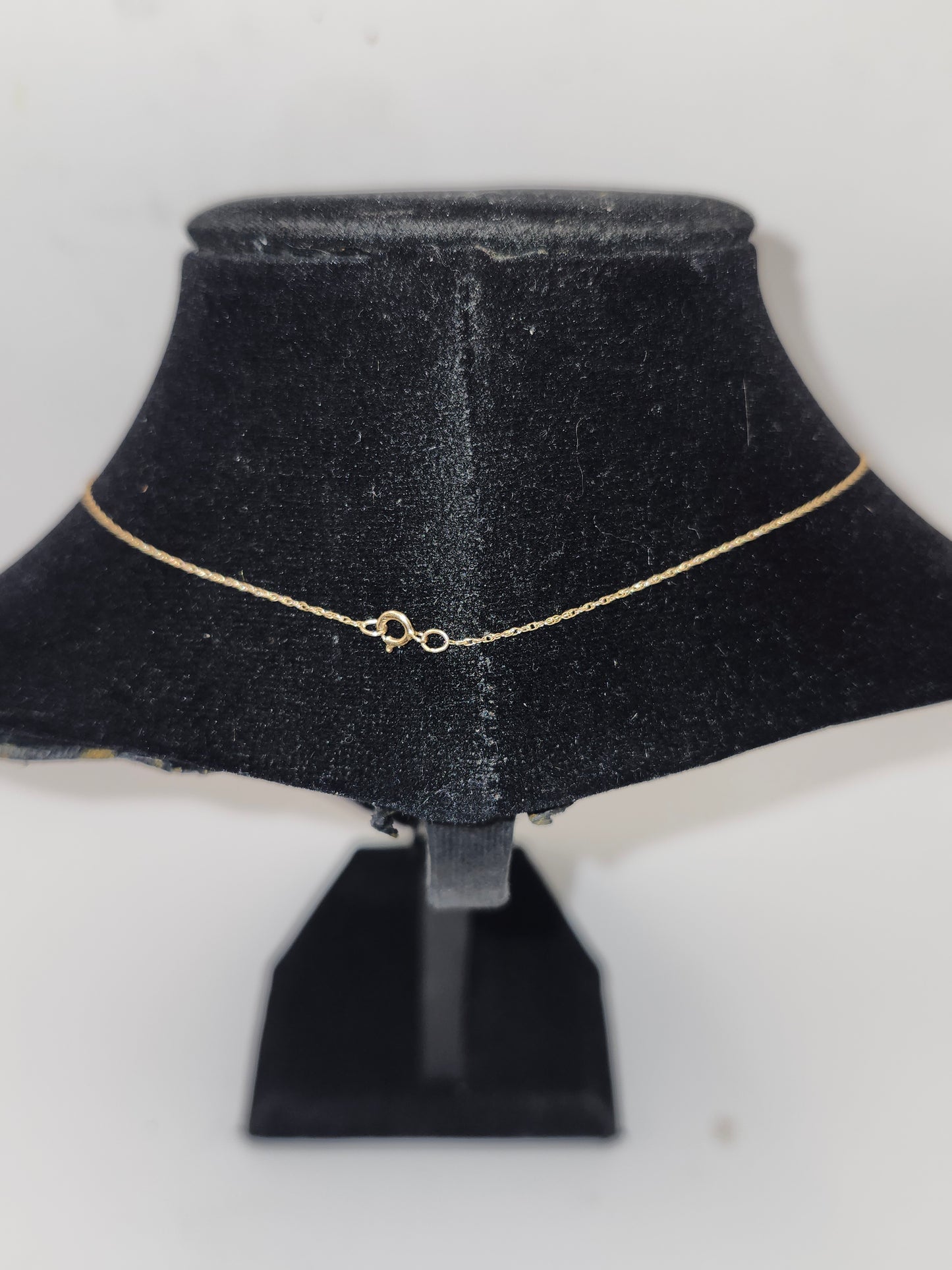 *14K Gold* Chain Necklace & 14K Gold & Pearl Heart Pendant