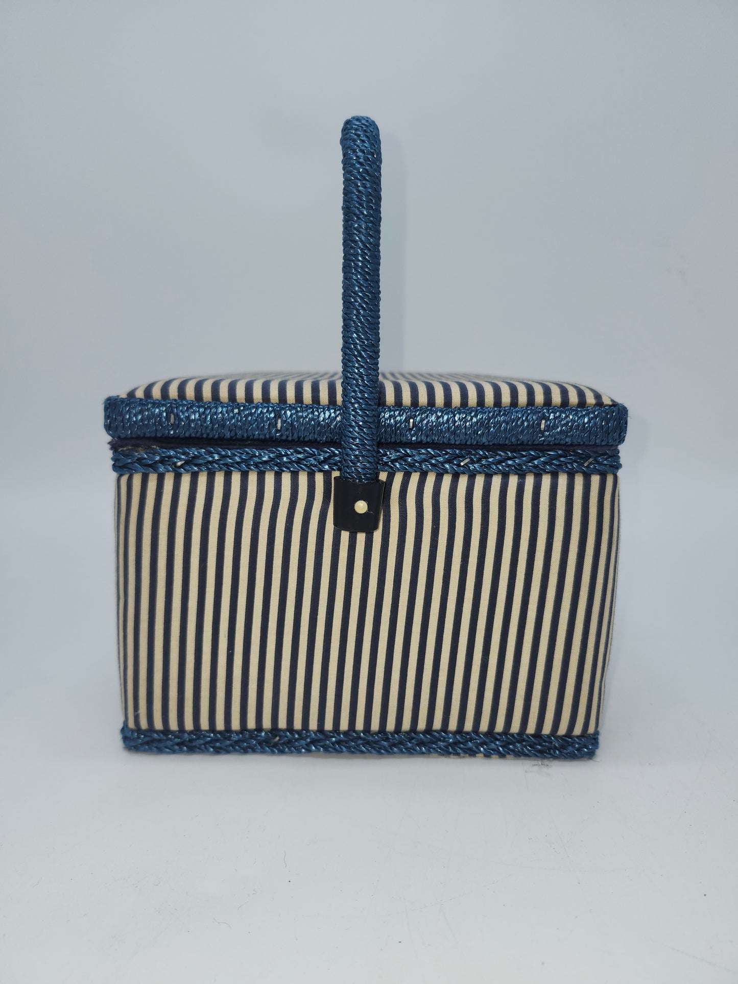 *Vintage* Striped Sewing Box