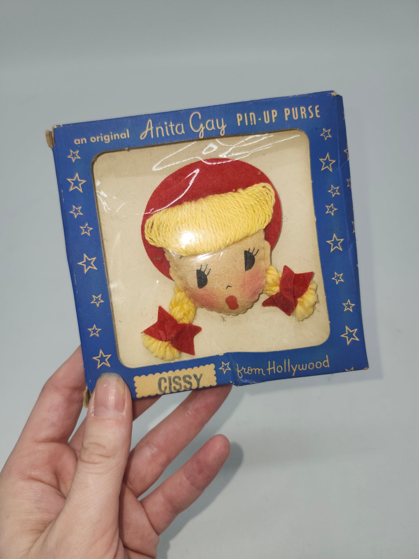 *MCM* 1950s Pin-Up Purse Buddy *NIB / DEADSTOCK*