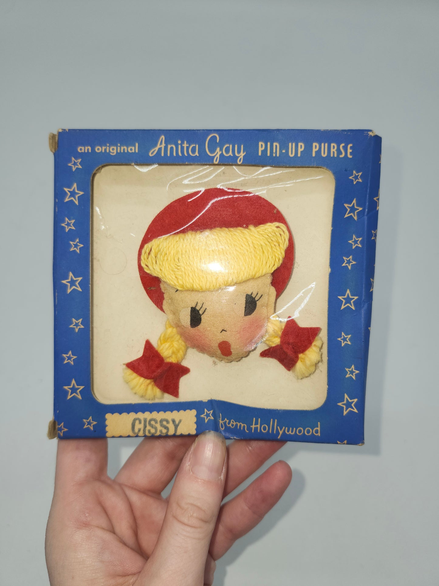 *MCM* 1950s Pin-Up Purse Buddy *NIB / DEADSTOCK*