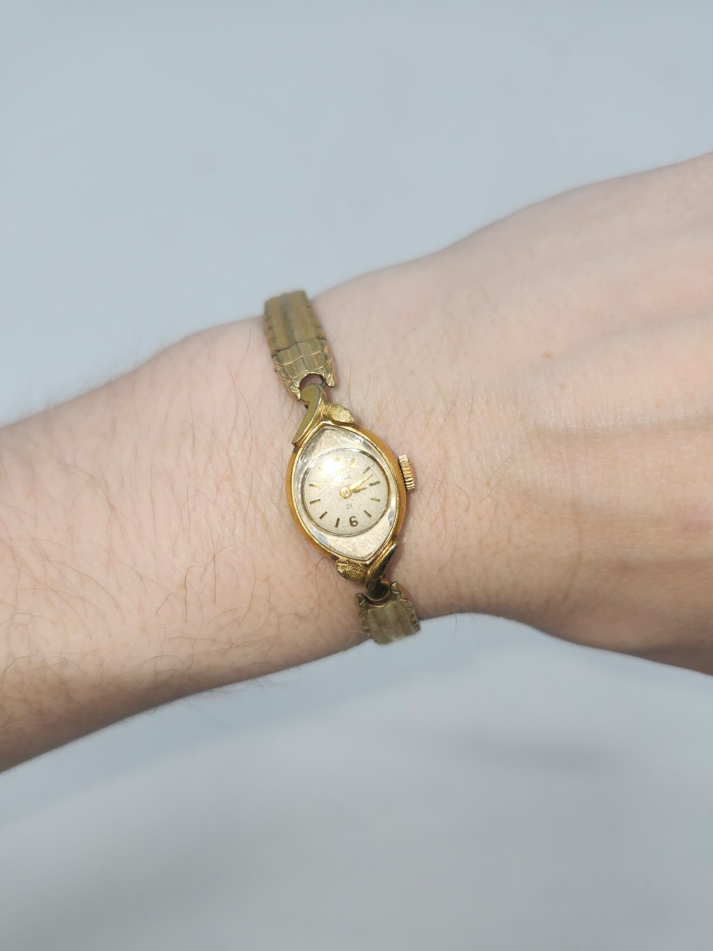 *10K* RGP Elgin Ladies Antique Wrist Watch