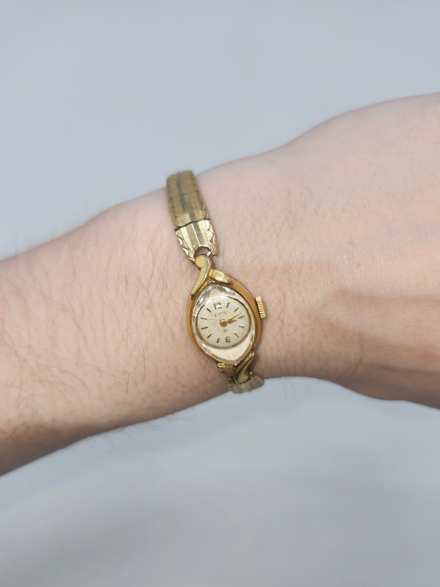 *10K* RGP Elgin Ladies Antique Wrist Watch
