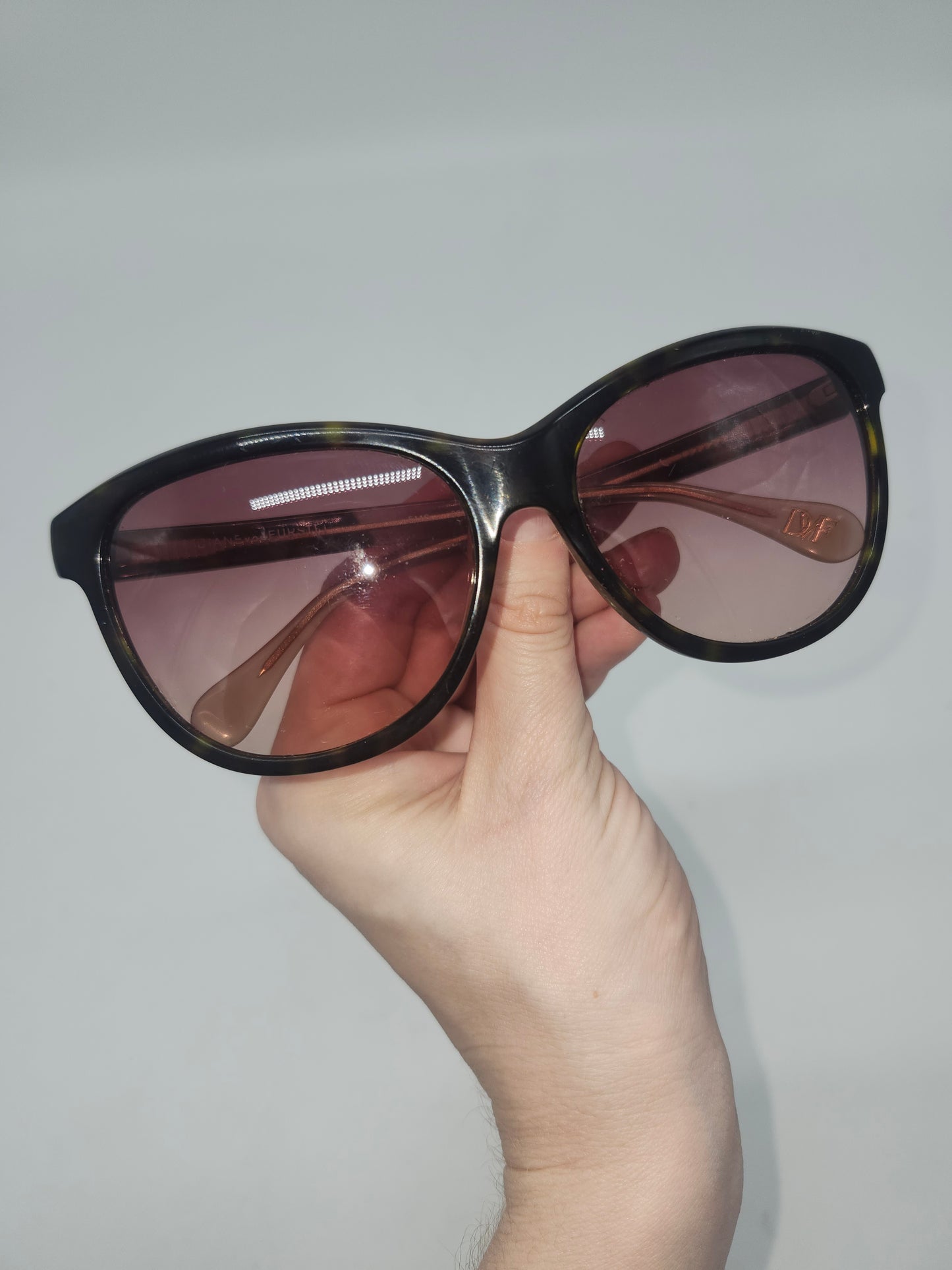 *Diane Von Furstenberg* Cat Eye Sunglasses