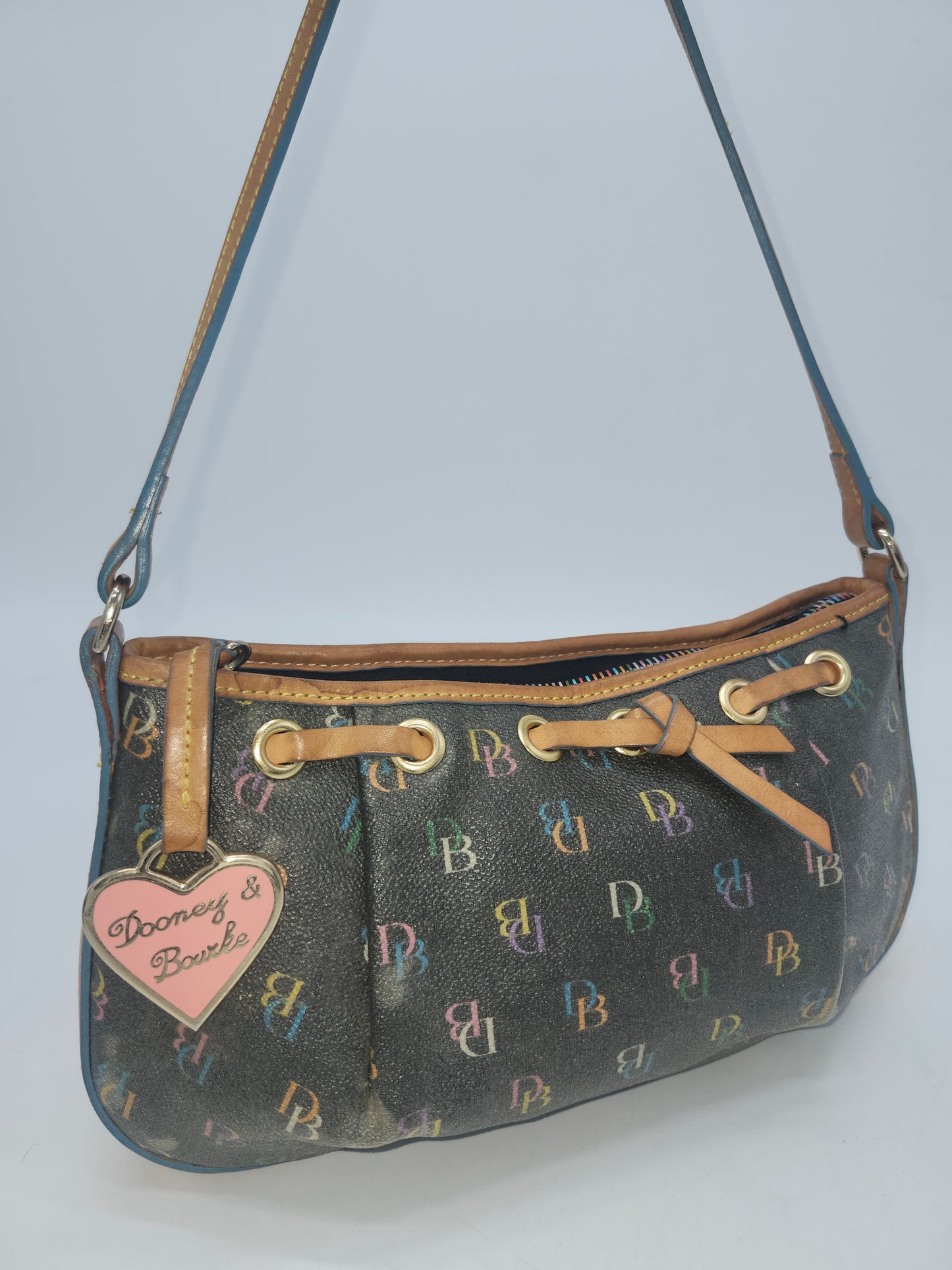 *Dooney & Bourke* Y2K Rainbow Monogram Purse