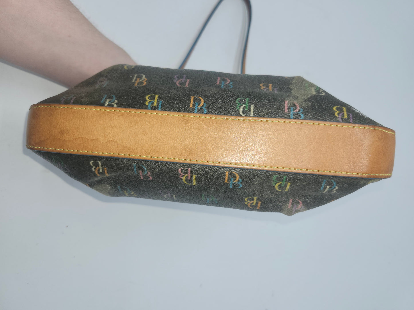 *Dooney & Bourke* Y2K Rainbow Monogram Purse
