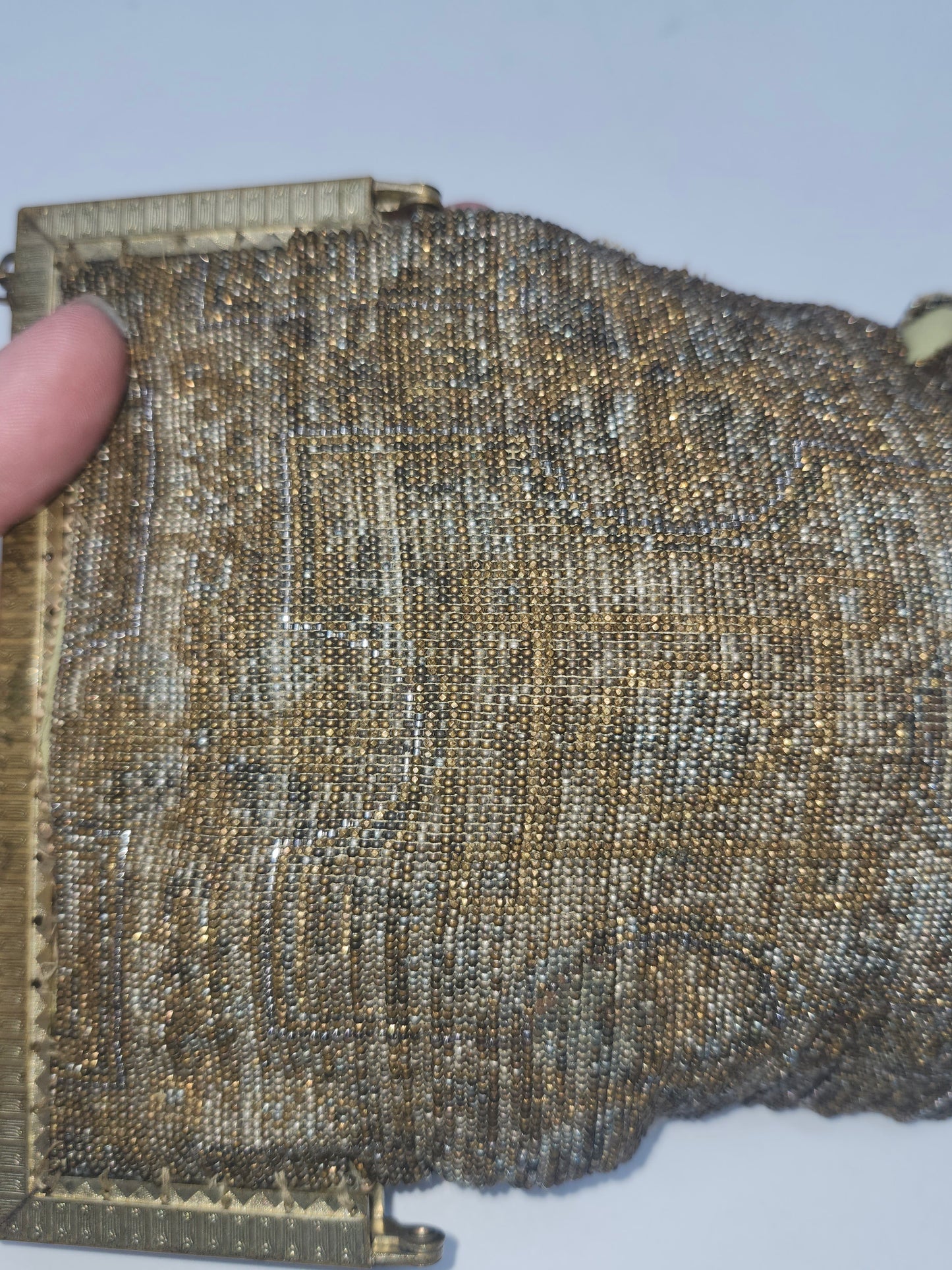 *French* Cut-Steel Antique Evening Bag