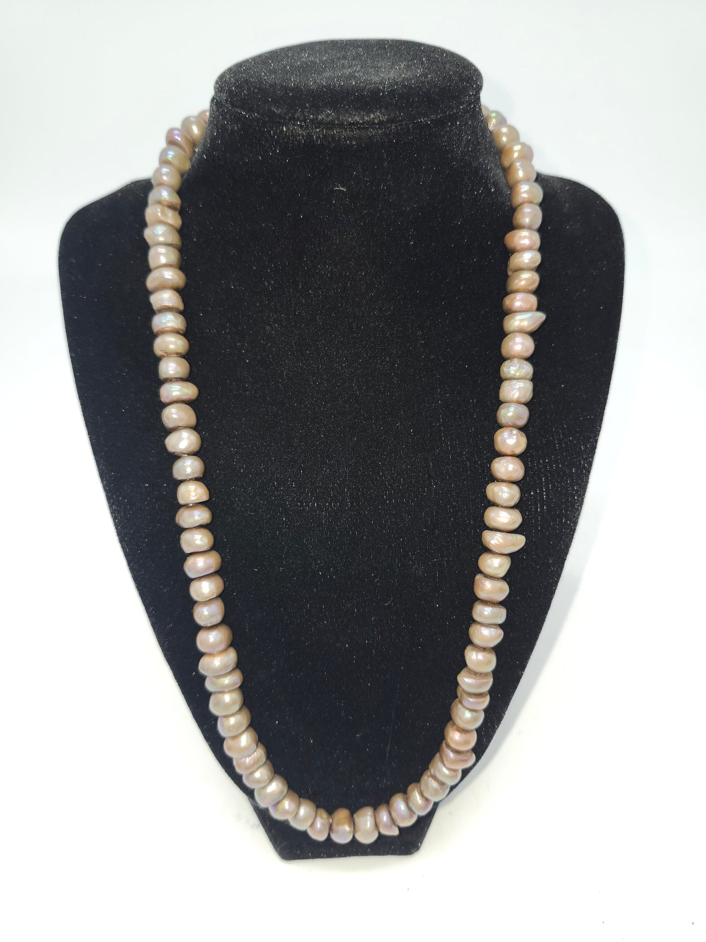 *Baroque Pearl* Long Strand Necklace