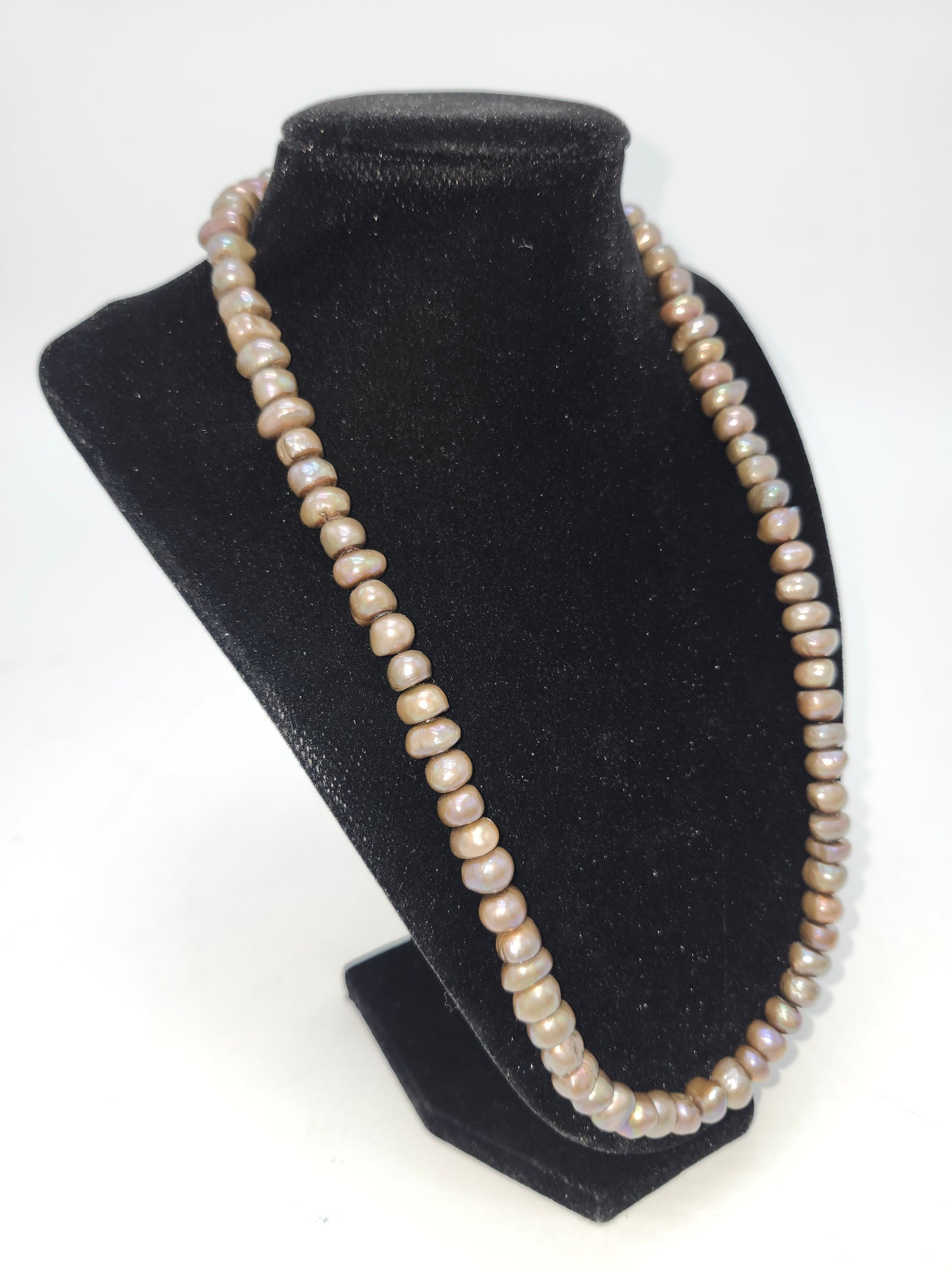 *Baroque Pearl* Long Strand Necklace