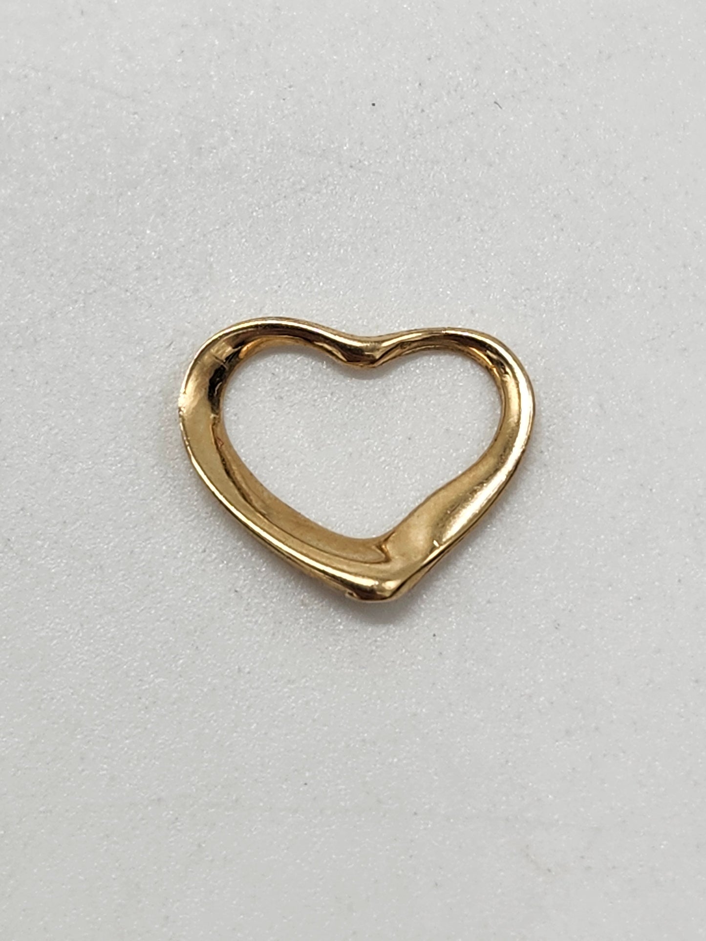 *14K* Gold Heart Shaped Pendant / Charm
