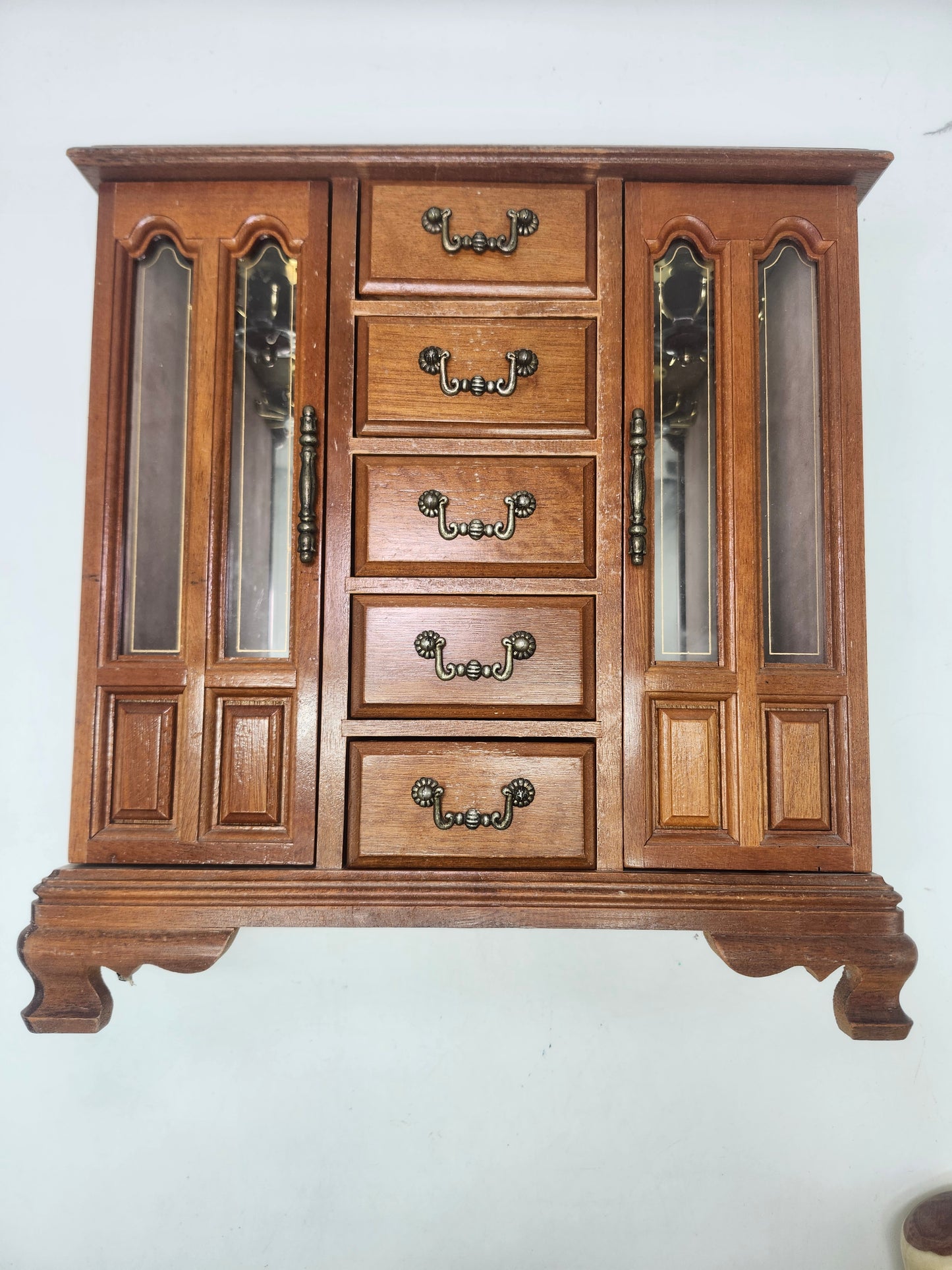 *Vintage* Jewelry Armoire / Display Cabinet