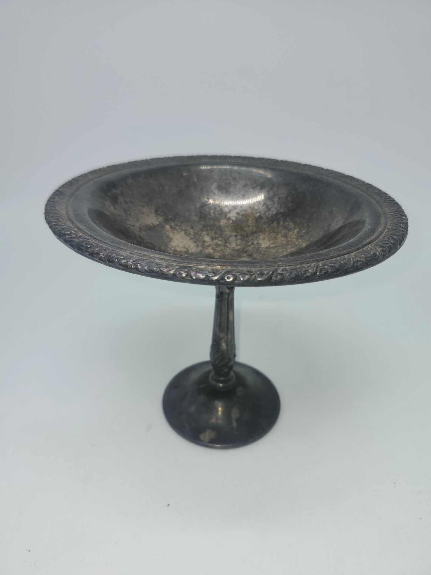 *Vintage* Silver Plated Compote Bowl / Candy Dish