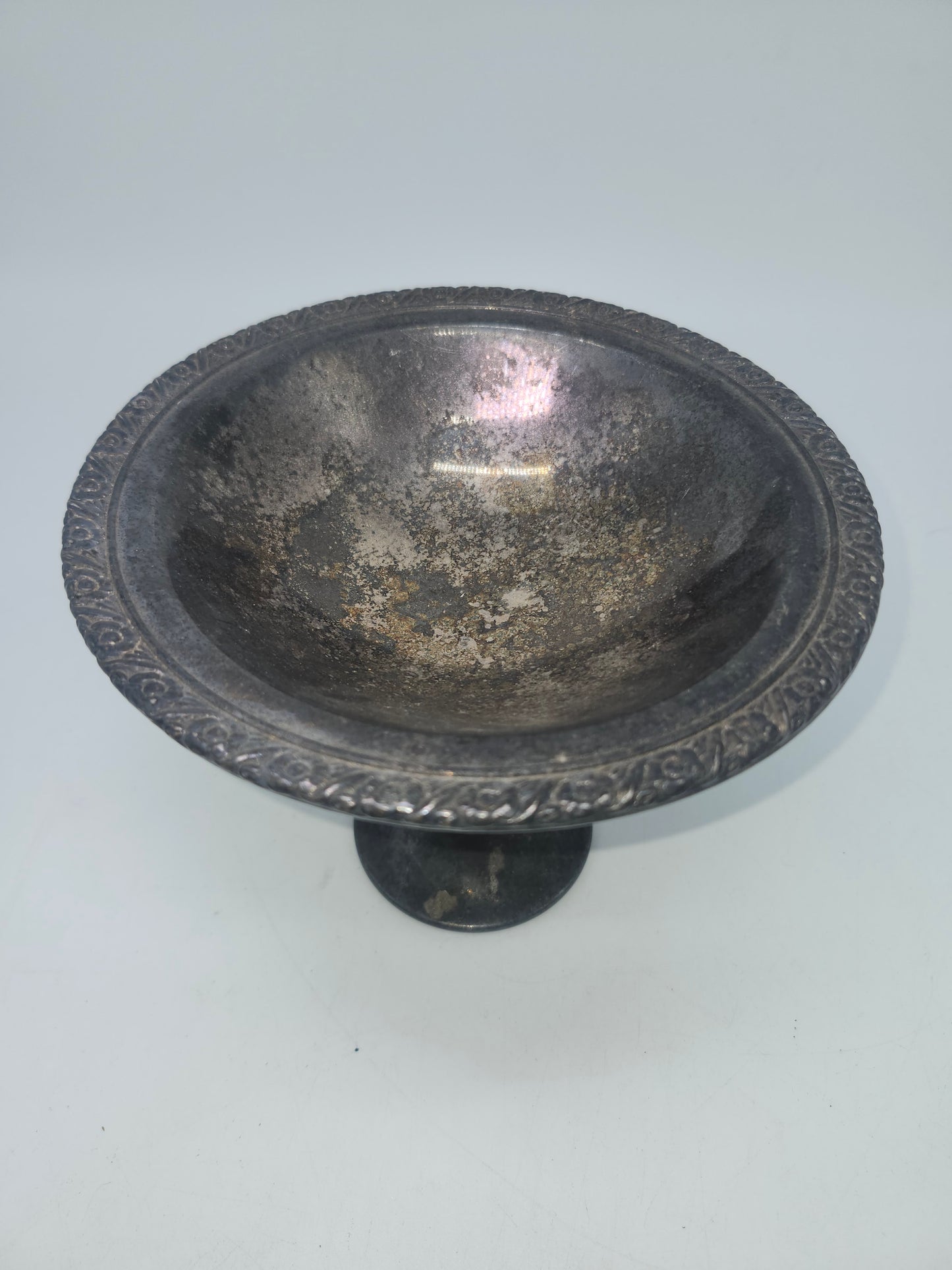 *Vintage* Silver Plated Compote Bowl / Candy Dish