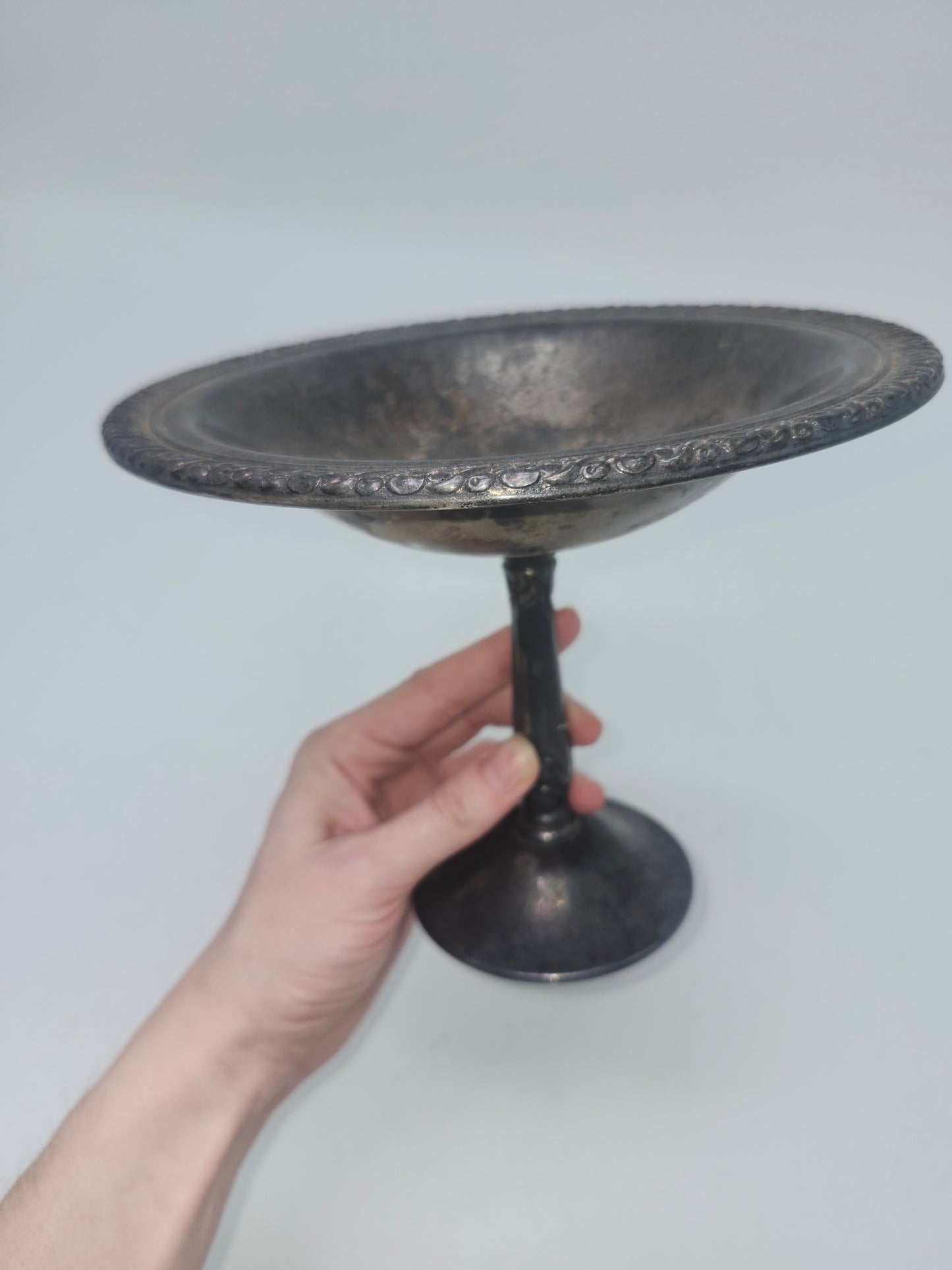 *Vintage* Silver Plated Compote Bowl / Candy Dish