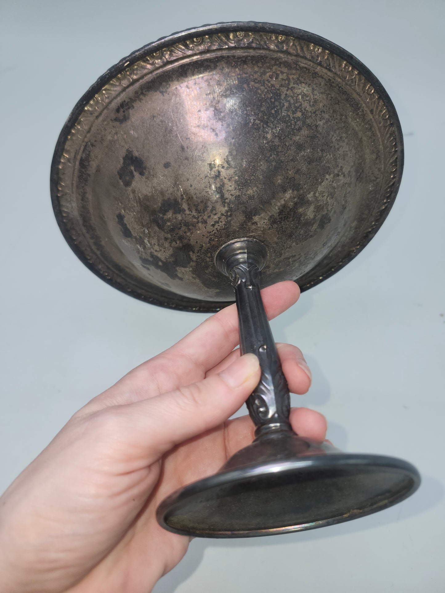 *Vintage* Silver Plated Compote Bowl / Candy Dish