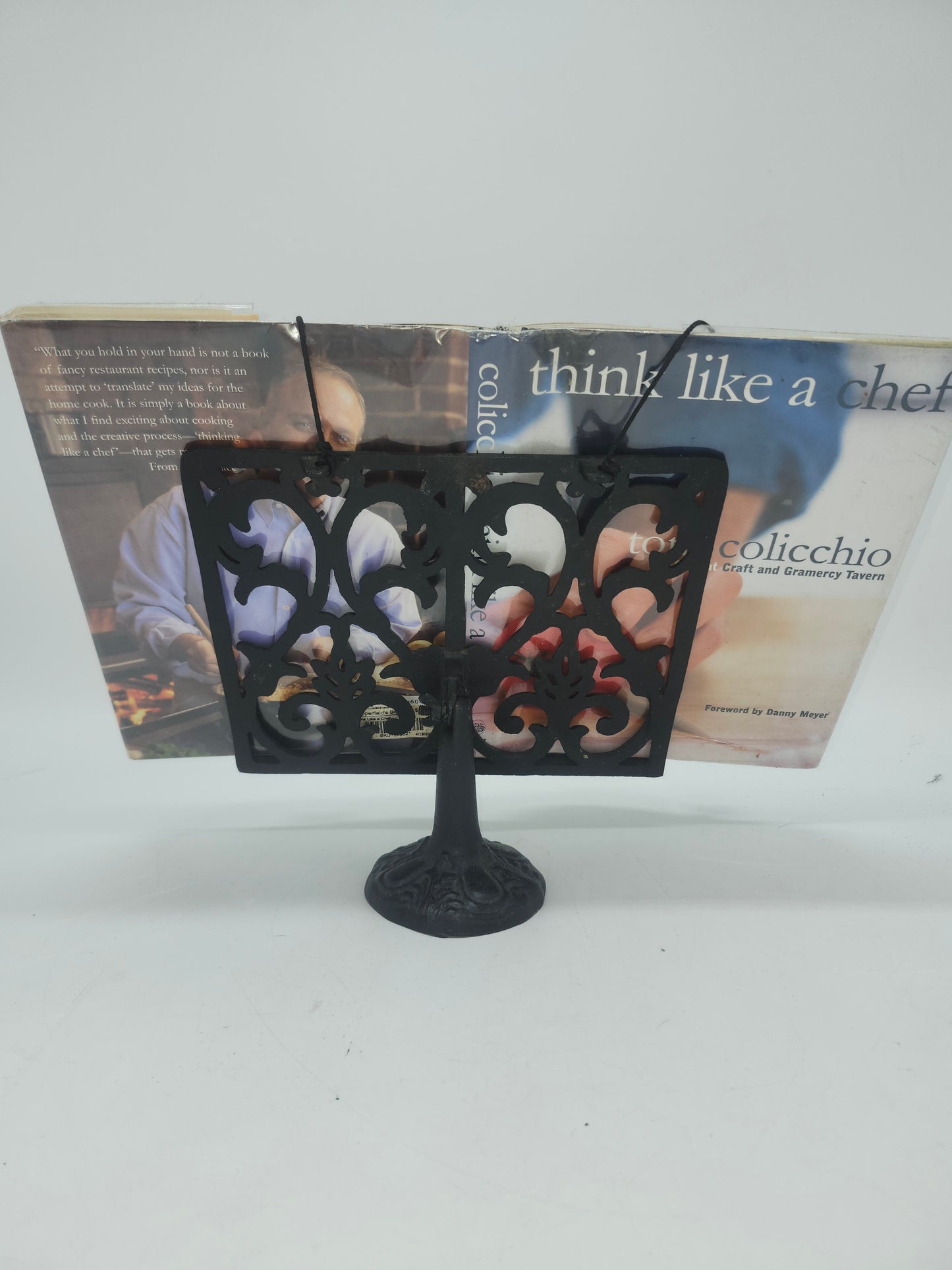 *Cast-Iron* Vintage Book Stand