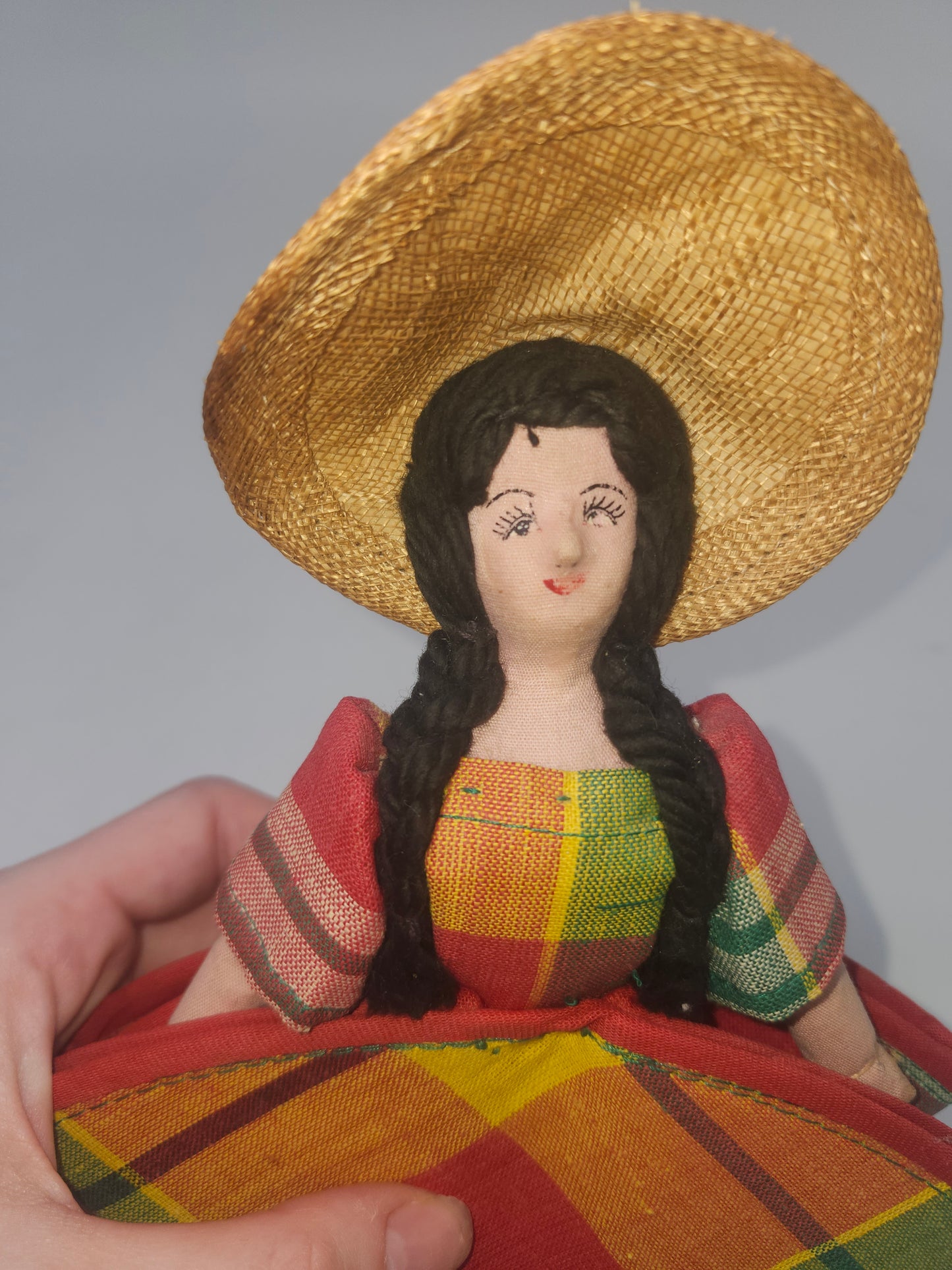 *Vintage* MCM Mexican Handmade Doll Purse Souvenir