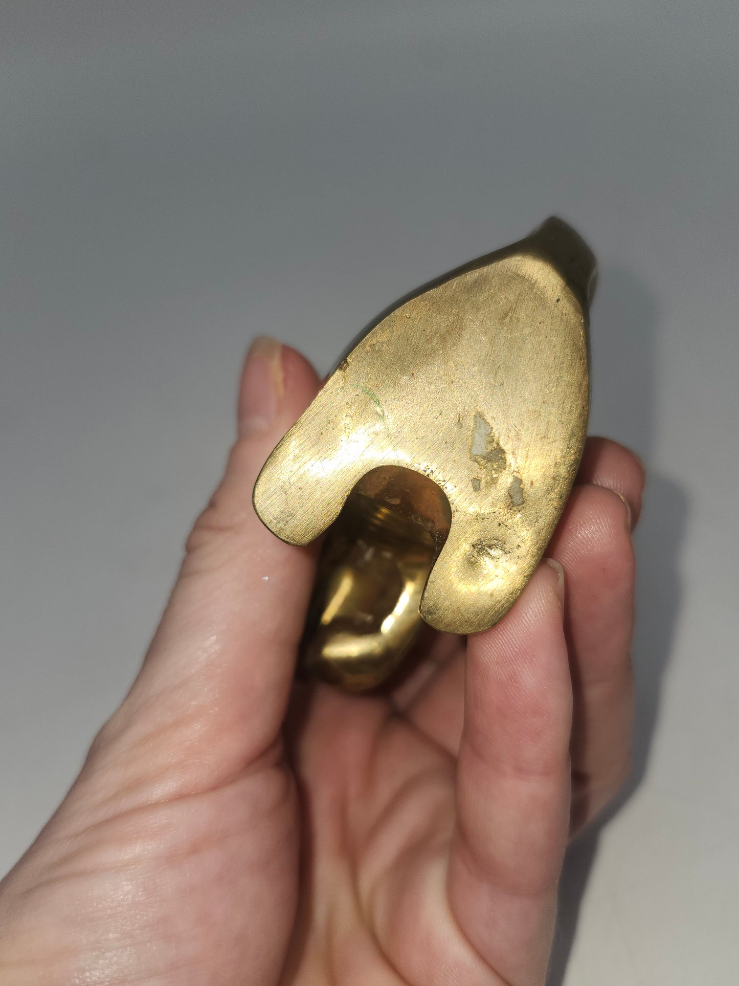 *Brass* Squirrel Mini Match Holder / Striker Figurine