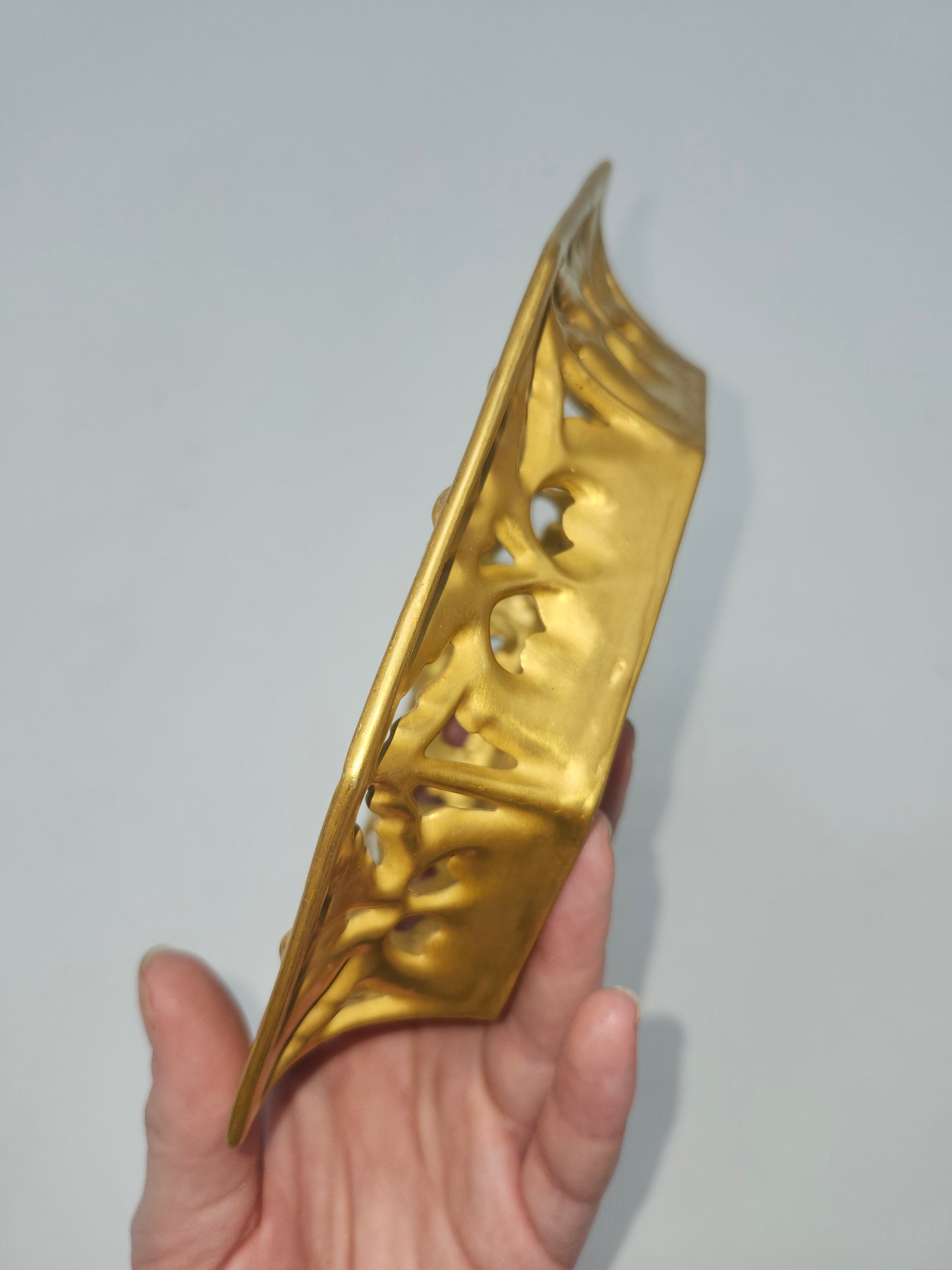 *Gilded* Ceramic Trinket / Jewelry Dish