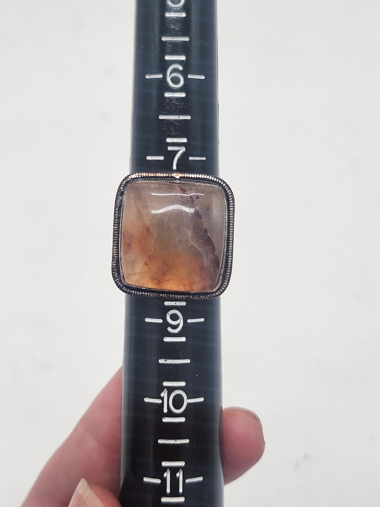 *925* Sterling & Gemstone Ring Size 8
