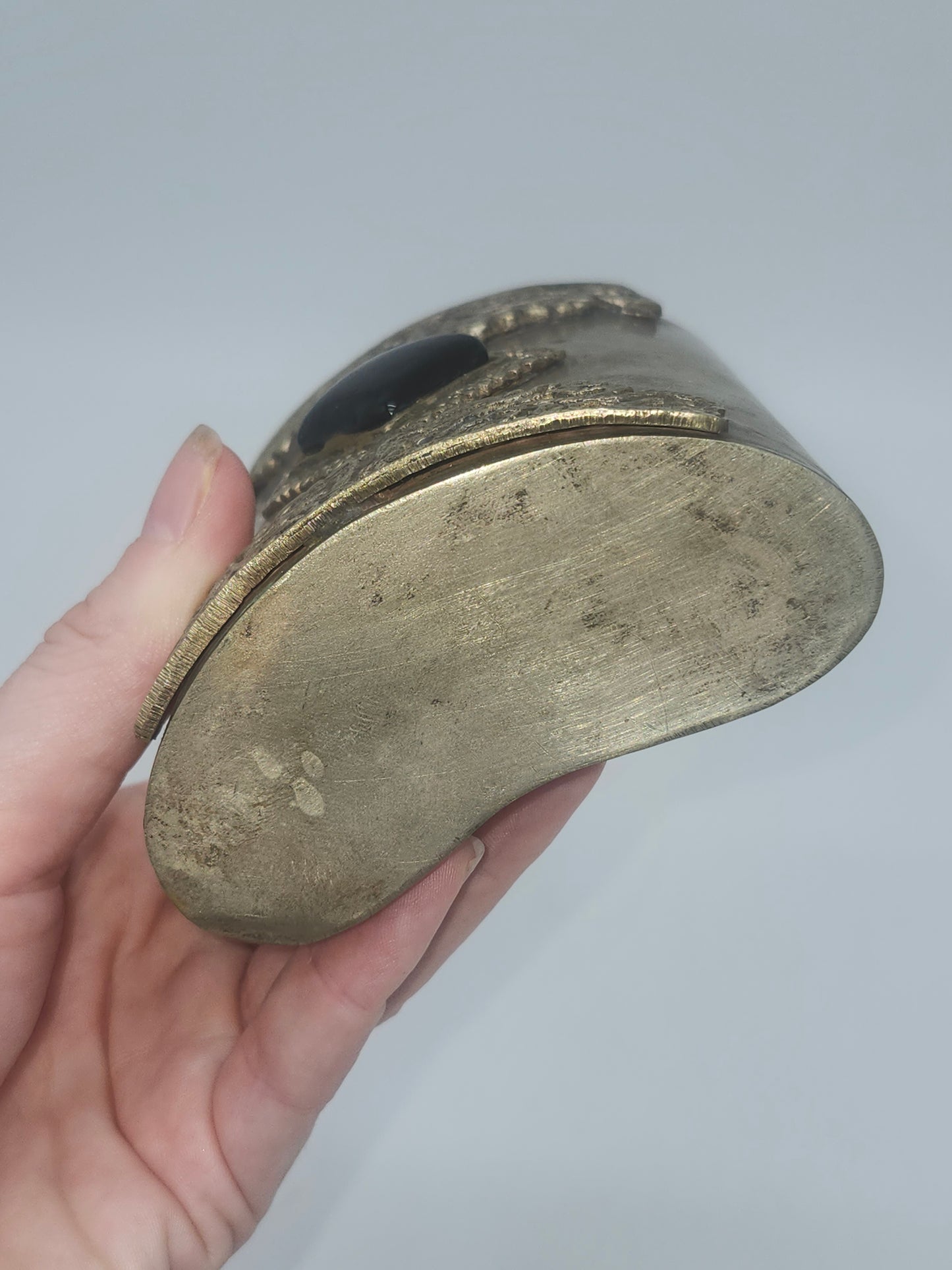 *Antique* Asian Hip Flask Tibetan Altar Vase