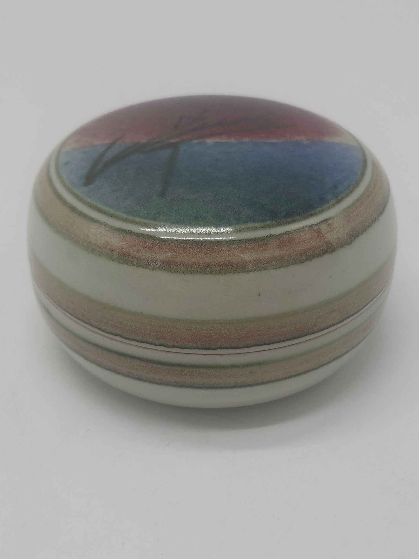 *Ken Stevens* Signed 1975 Southwestern Trinket Dish