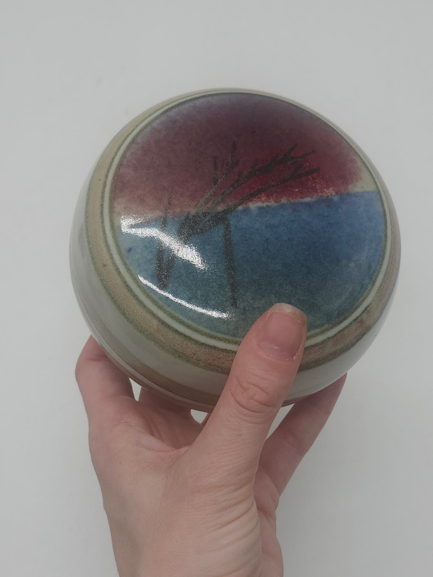 *Ken Stevens* Signed 1975 Southwestern Trinket Dish
