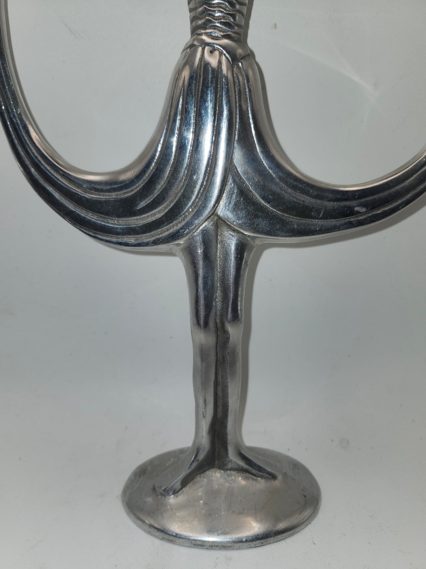 *Art Deco* Pewter Ballerina Sculpture