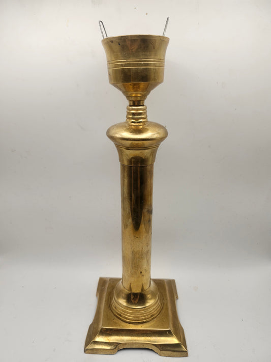 *Brass* Solid Column Style Candle Holder