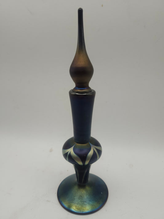 *Signed Stuart Abelman* Art Glass Perfume Vial Circa 1980