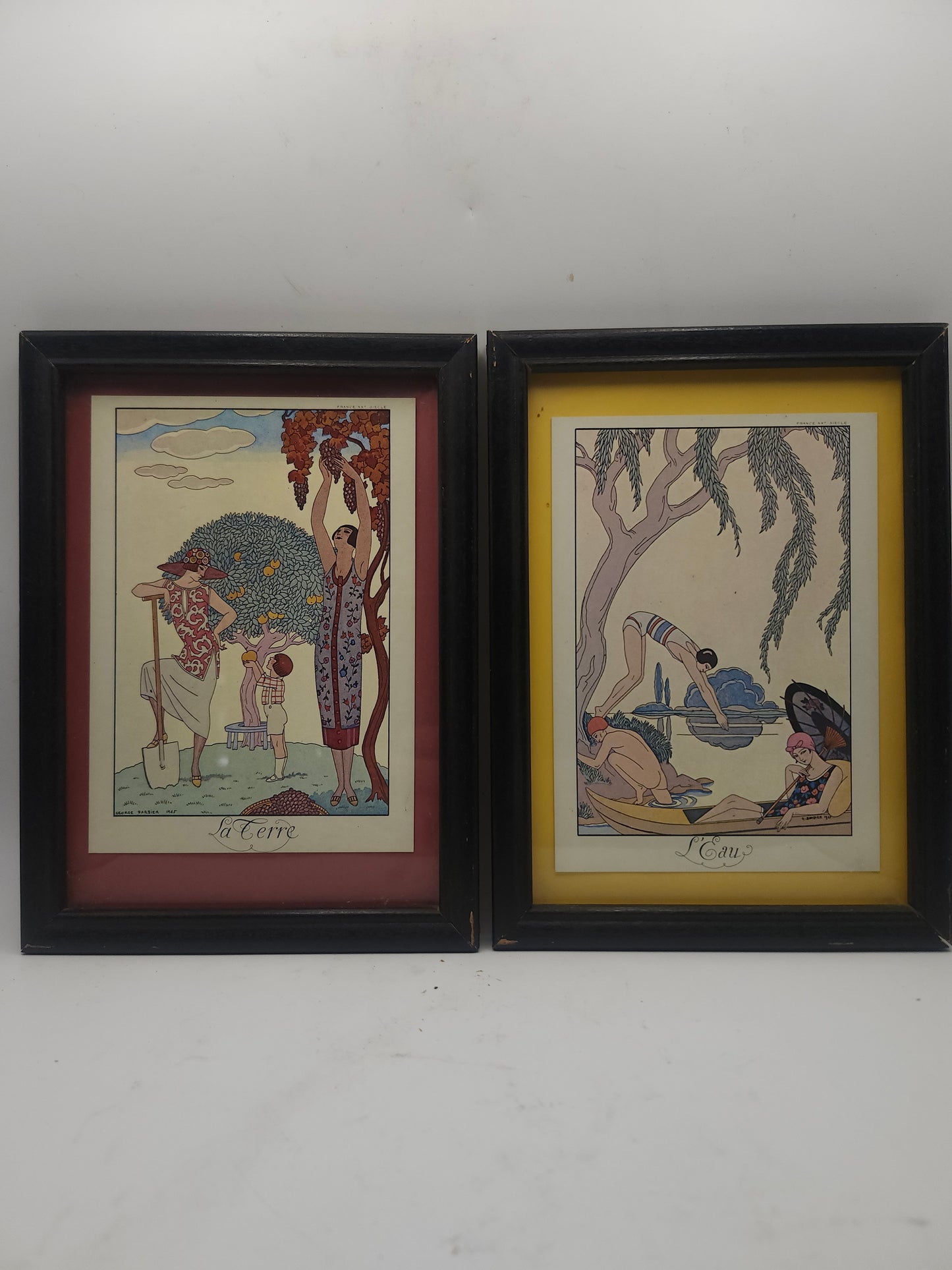 *Art Deco* Framed Print Set