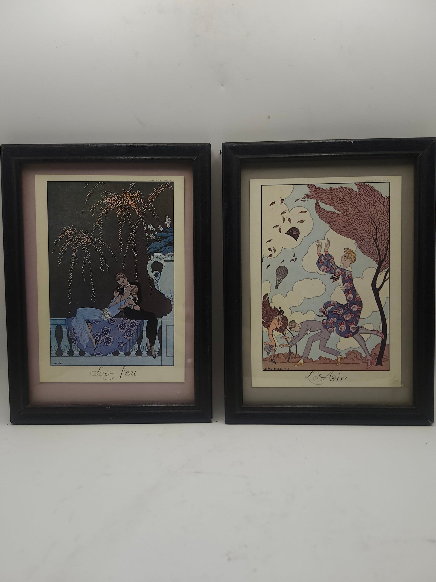 *Art Deco* Framed Print Set