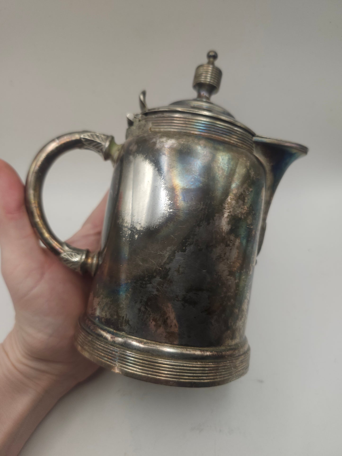 *Victorian-Era* Silverplated Pitcher w/ 1893 Monogram