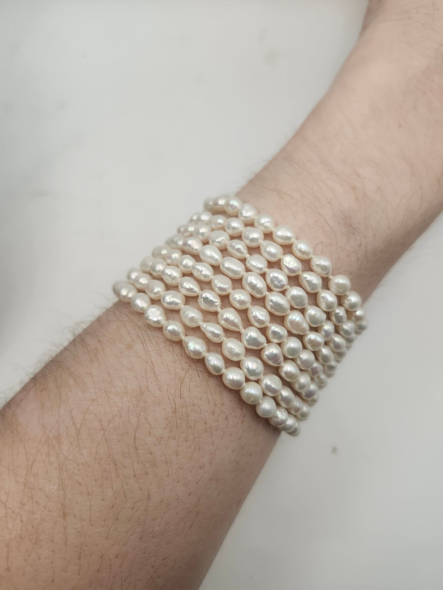 **XXL Freshwater Pearl Long Strand Necklace