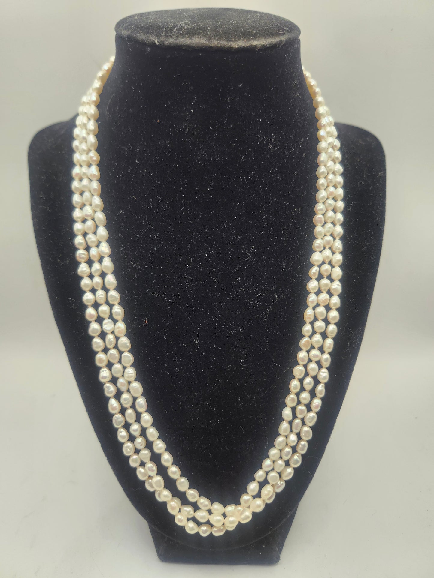 **XXL Freshwater Pearl Long Strand Necklace