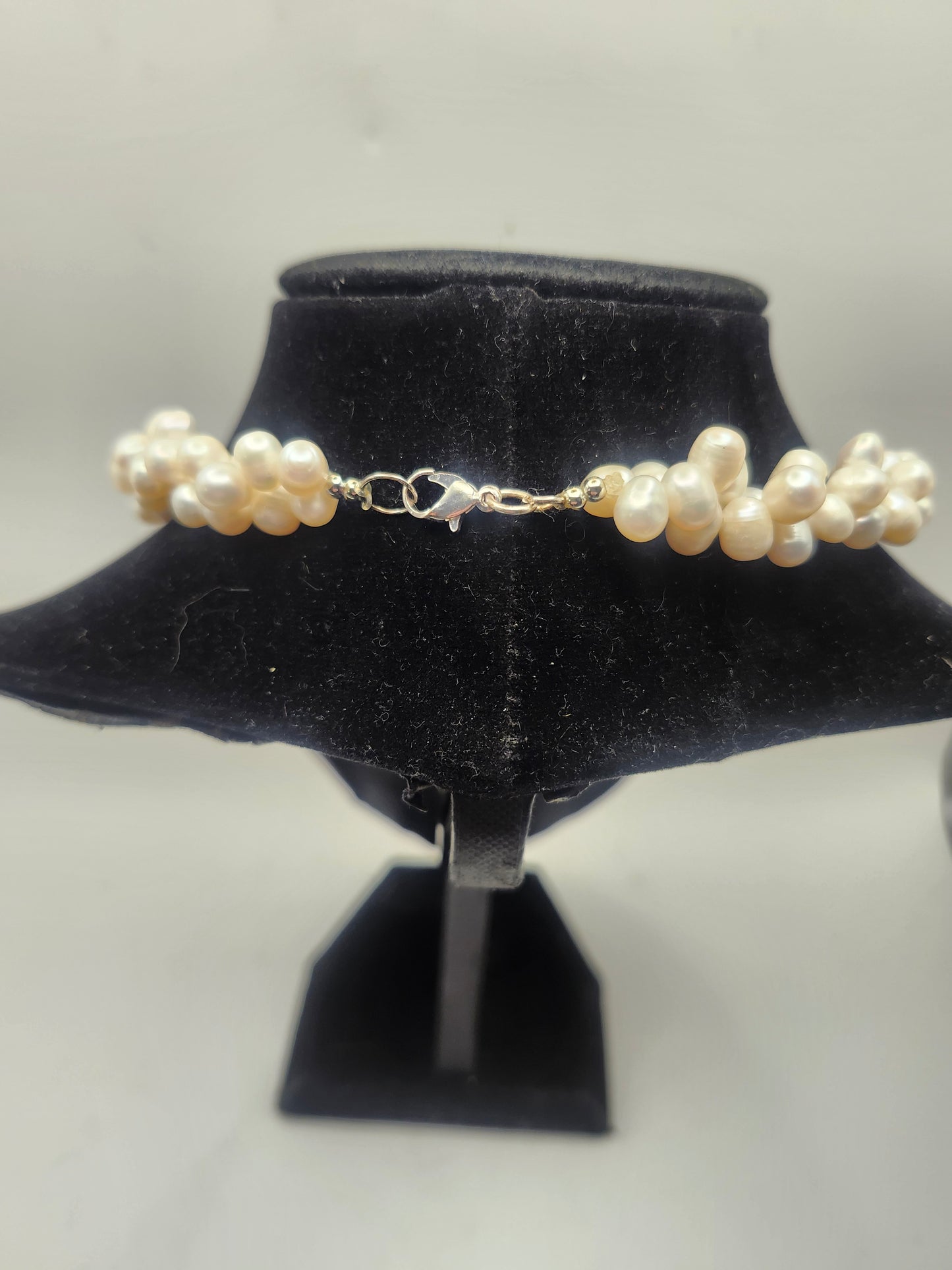 **XL Real Freshwater Pearl Chunky Statement Necklace