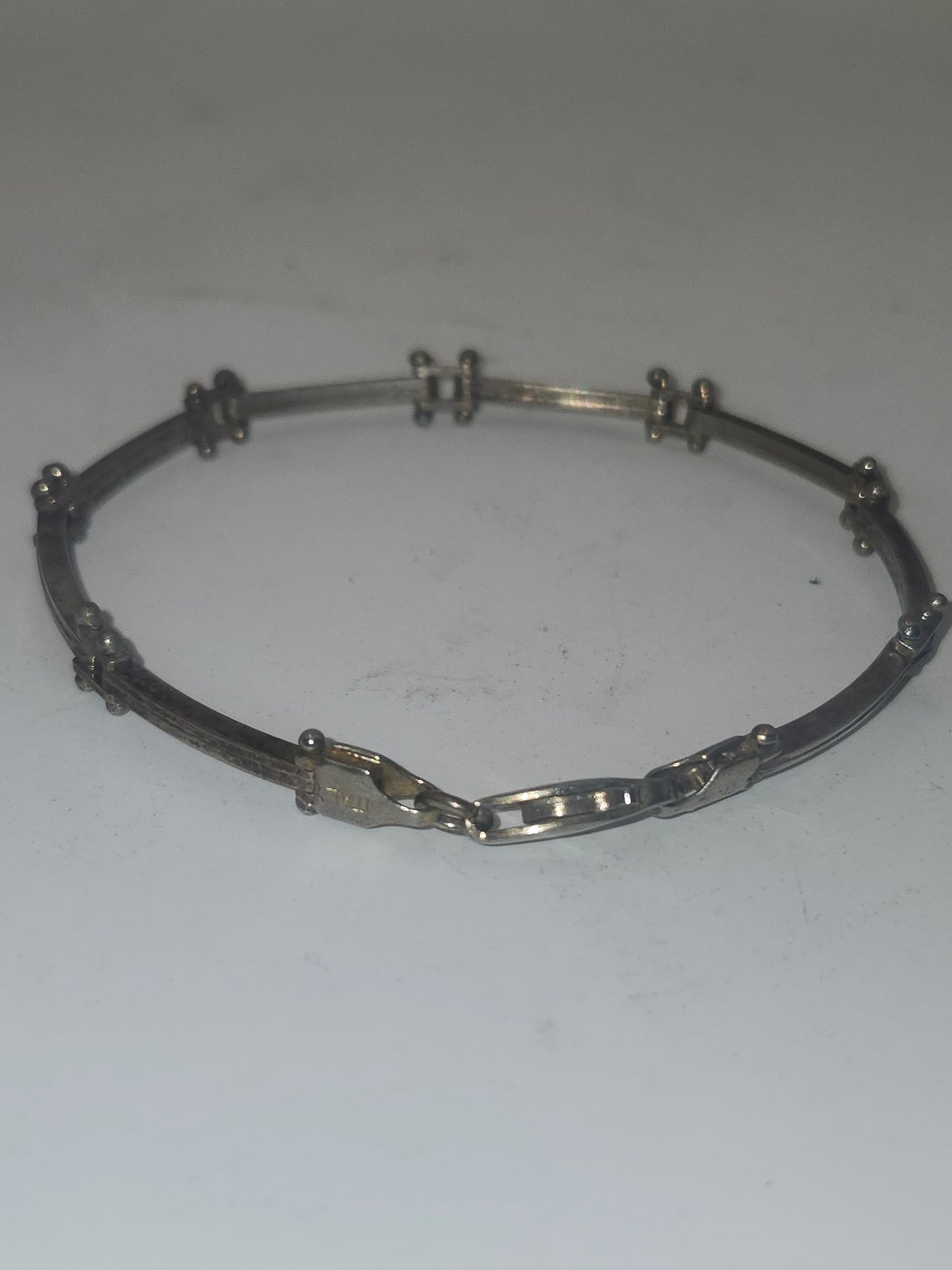 *925* Sterling Articulated Italian Link Bracelet