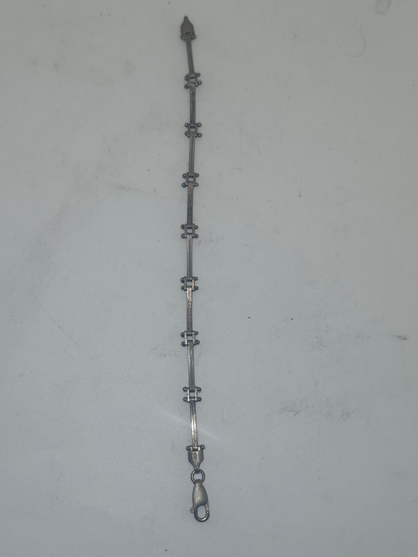 *925* Sterling Articulated Italian Link Bracelet