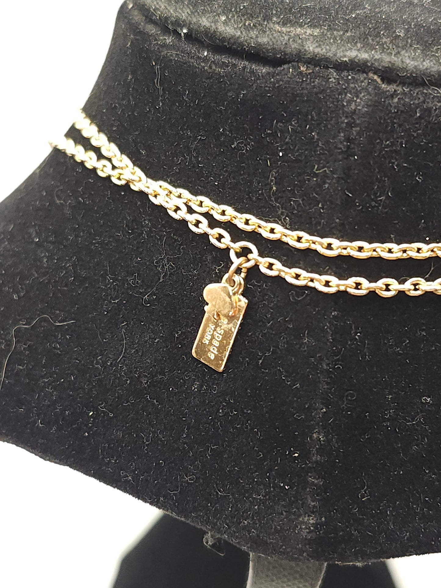 -Kate Spade- "Doodles" Pencil Necklace in Violet