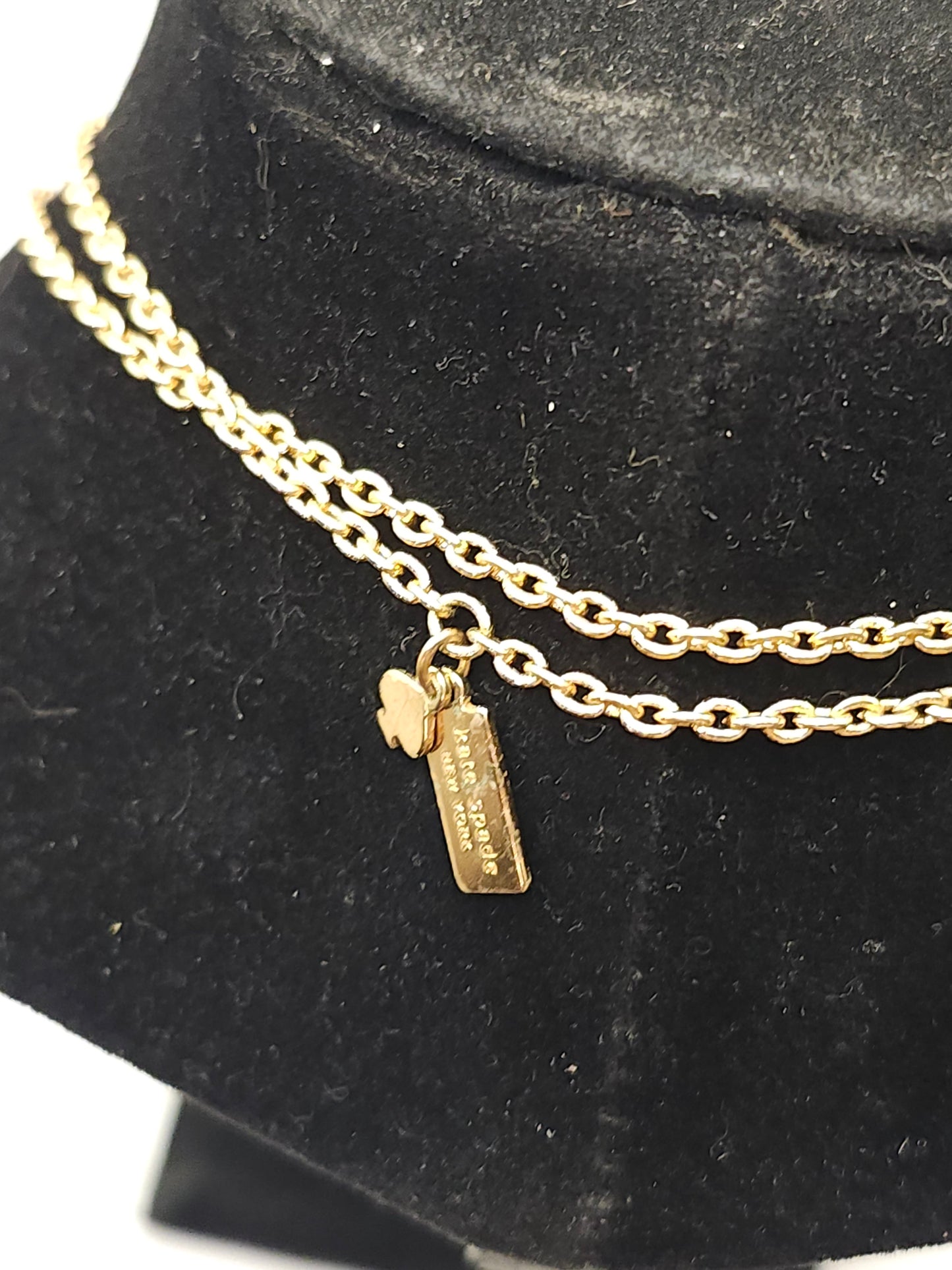 -Kate Spade- "Doodles" Pencil Necklace in Violet