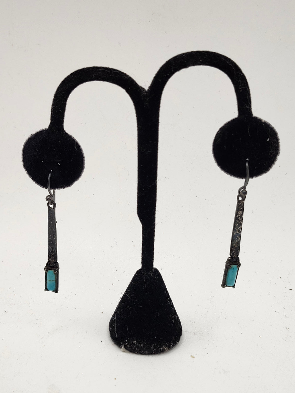 ~925~ Sterling & Turquoise Dangle Earrings